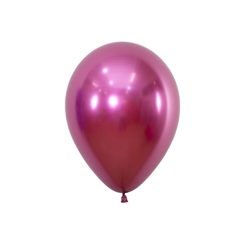 Globos Fucsia Reflex 50 uds 30 cm Sempertex