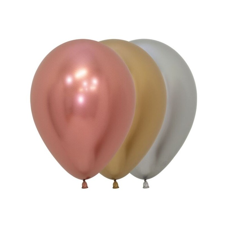 Globos reflex surtidos 12 uds 30 cm sempertex