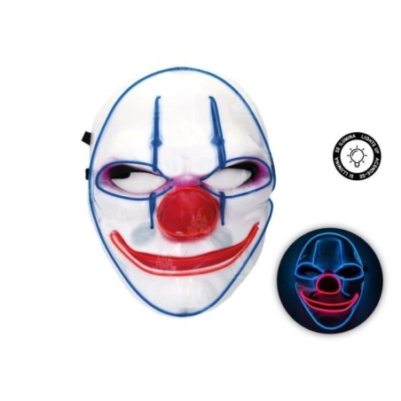 Mascara payaso con luz 8433584407248 40724