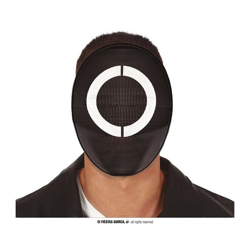 Mascara juego del calamar circulo