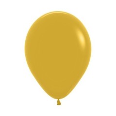 Globo Mostaza 50 uds de 30 cm R12 Sempertex 7703340177502 R12 023