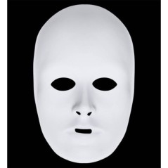 Mascara blanca para pintar y decorar unisex 8003558233847 23384