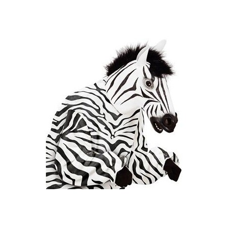 Mascara Zebra de latex para adulto 8003558966493 96649