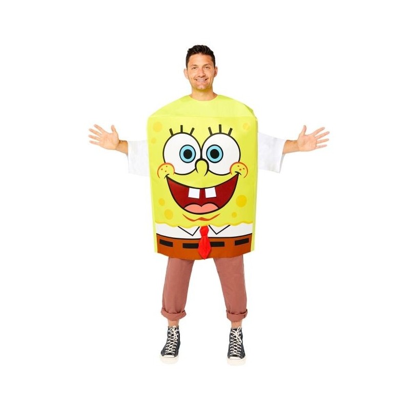 Disfraz Bob Esponja talla M para hombre
