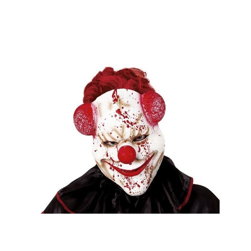 Mascara payaso ensangrentado halloween