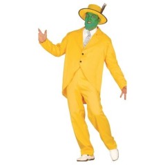 Disfraz gangster amarillo La Mascara hombre 8434077840764 84076