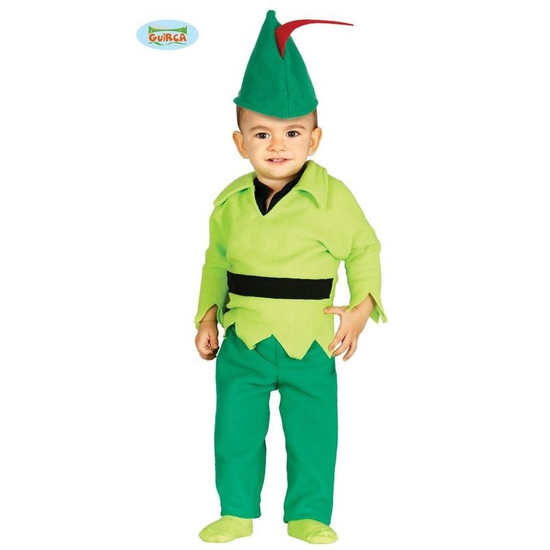Disfraz arquero similar Peter Pan tallas bebe