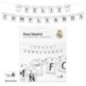 Guirnalda Feliz cumpleaños camisetas Real Madrid oficial