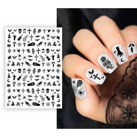 Stickers para uñas halloween gotico 8434077159132 15913