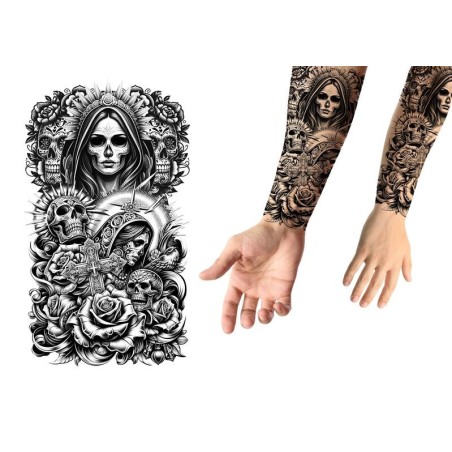Tatuajes catrinas santa muerte mejicana 8434077159439 15943
