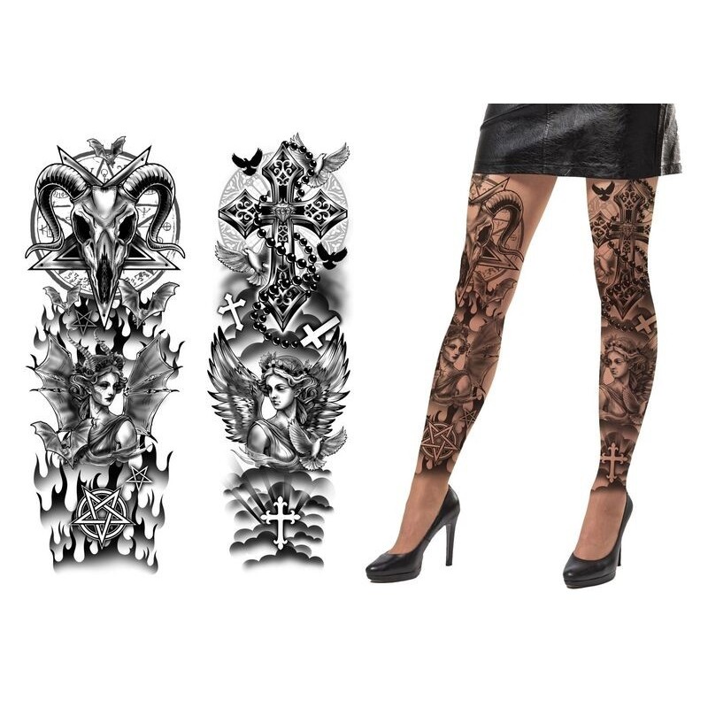 Pantys tatuajes satanicos