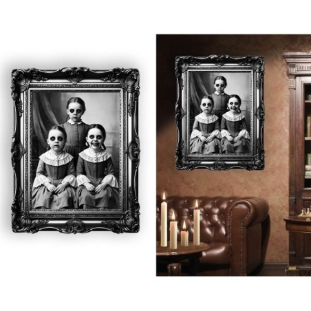 Adhesivo cuadro epoca niñas 58x45 cm 8434077195345 19534