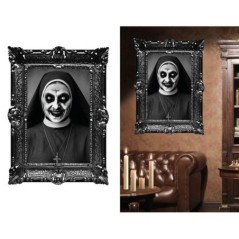 Adhesivo cuadro epoca monja 58x45 cm 8434077195352 19535