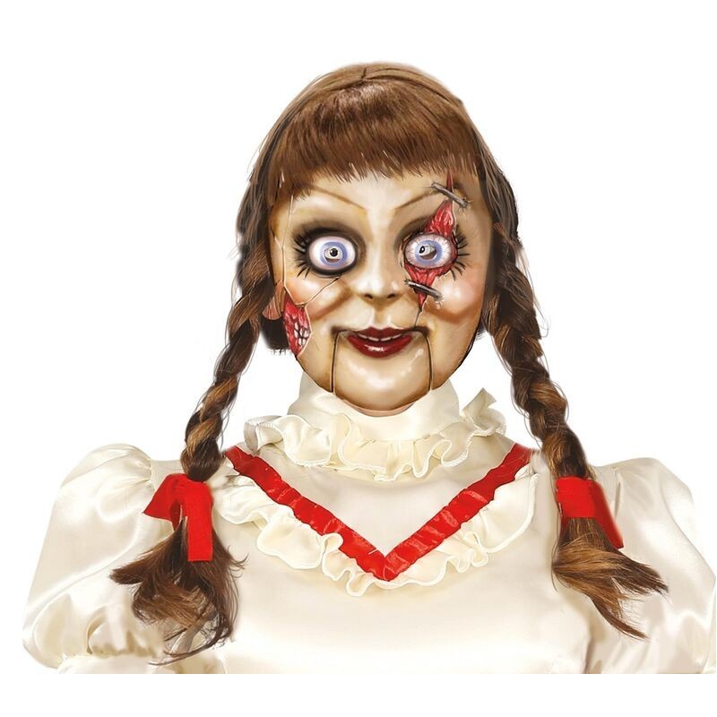 Mascara muñeca similar a annabelle