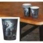 Vasos cementerio halloween 6 uds 9 cm