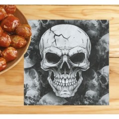 Servilletas calaveras 20 uds 16x16 cm 8434077247624 24762