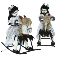 Muñeca a caballito con luz sonido y moviento 70 cm 8434077290378 29037