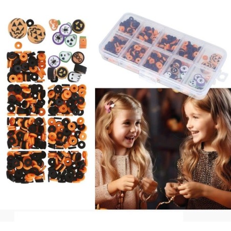 Caja 512 piezas para pulseras halloween 8434077291429 29142