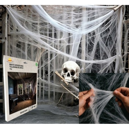 Tela de araña blanca 60 gr alta calidad 8434077291887 29188