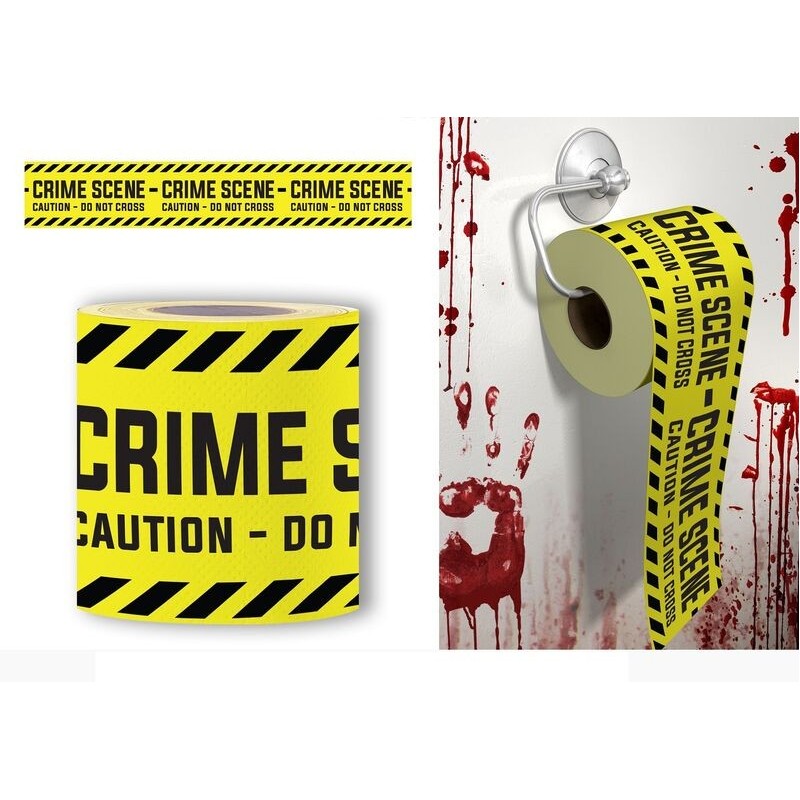 Rollo papel WC baño scene crime 30 metros