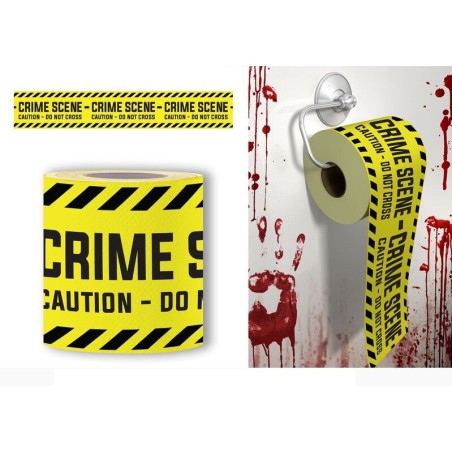 Rollo papel WC baño scene crime 30 metros 8434077292105 29210