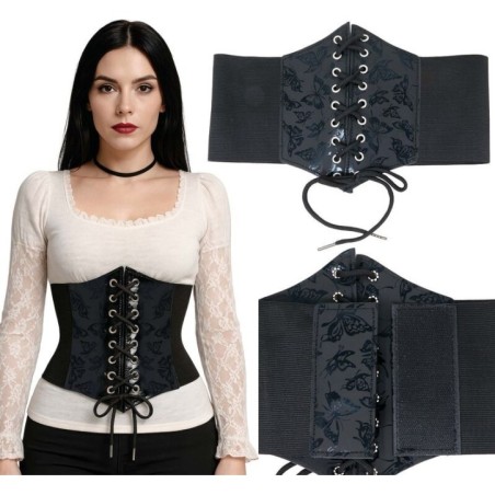 Corset negro mujer adulto 8434077294772 29477
