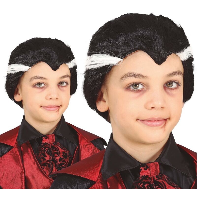 Peluca dracula vampiro infantil
