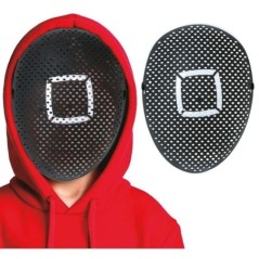 Mascara juego del calamar cuadrado infantil 8434077640043 64004