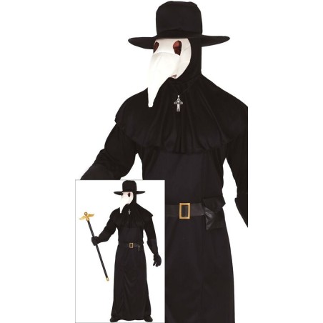 Disfraz Doctor de la peste hombre talla L 52 54 8434077797563 79756