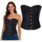 Corset negro mujer tallas