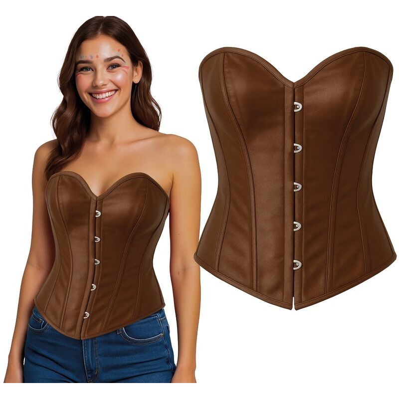 Corset marron mujer tallas