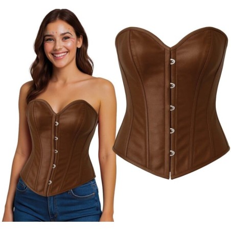 Corset marron mujer tallas 8434077295014 29501