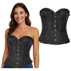 Corset negro mujer tallas 8434077295168 29516