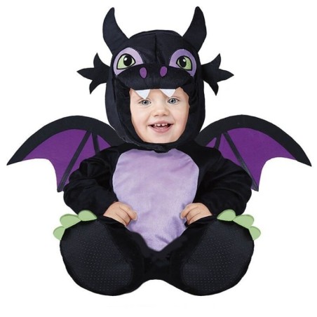 Disfraz Dragon negro para bebe tallas -Tus disfraces baratos