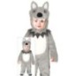 Disfraz lobo para bebe tallas