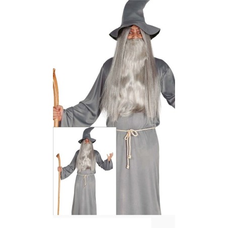 Disfraz mago gris tallas hombre  adulto gandalf 8434077779262 77926