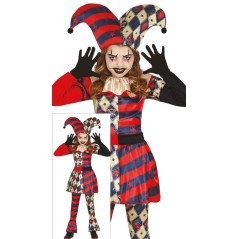 Disfraz arlequin diamante para niña tallas 8434077781142 78114