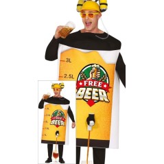 Disfraz Free beer cerveza gratis talla L  52 54 8434077890431 89043