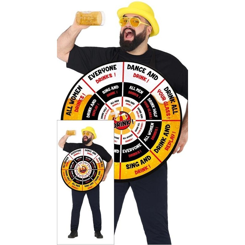 Disfraz juego bebida despedidas talla L 52-54