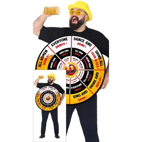 Disfraz juego bebida despedidas talla L 52 54 8434077890554 89055