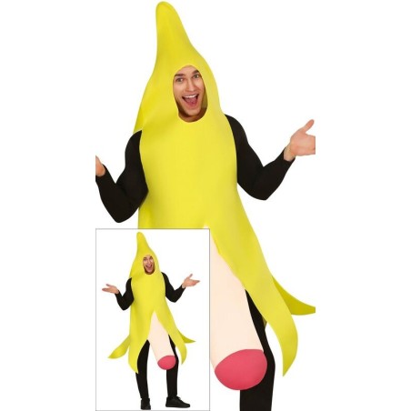 Disfraz platano babana pelada talla L 52 54 8434077890585 89058