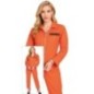 Disfraz convicta presa naranja mujer talla s