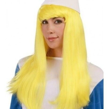 Peluca pitufina amarilla 8434077048450 4845