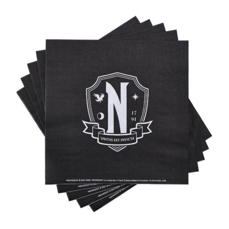 Servilletas Miercoles Wednesday 12 uds 33 cm cumpleaños 8433584933457 93345