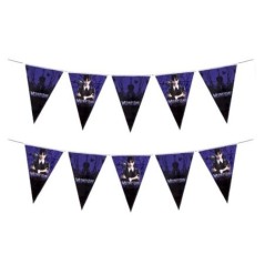 Banderin triangular Miercoles cumpleaños 3 metros 8433584933464 93346