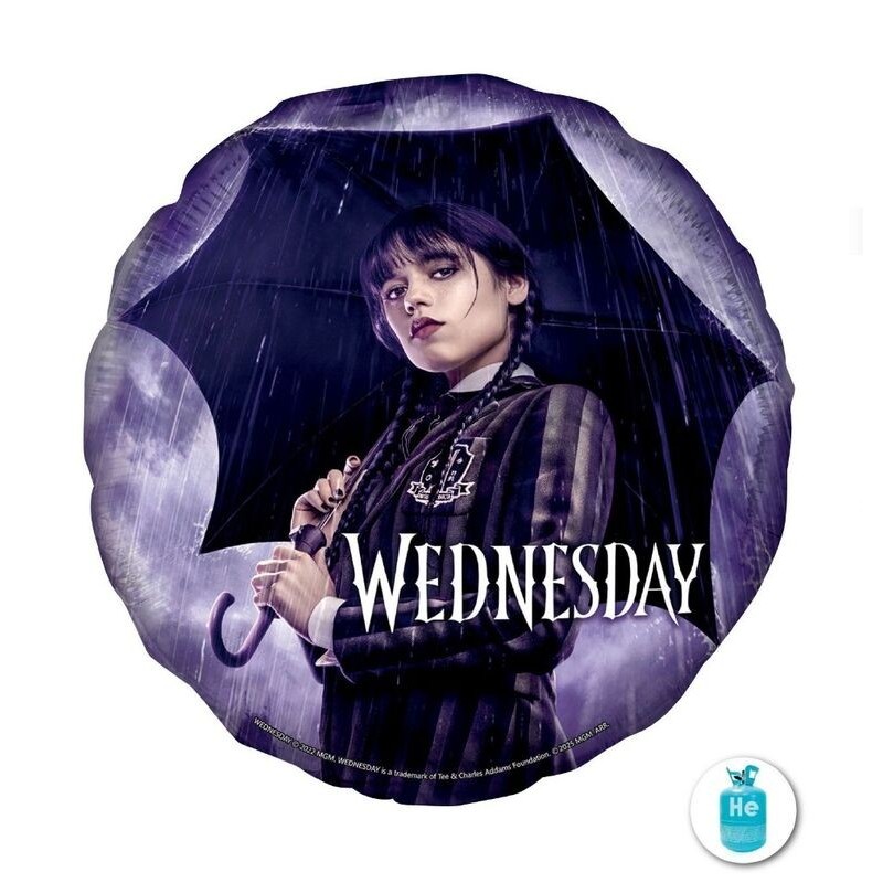 Globo Miercoles 45 cm helio  o aire