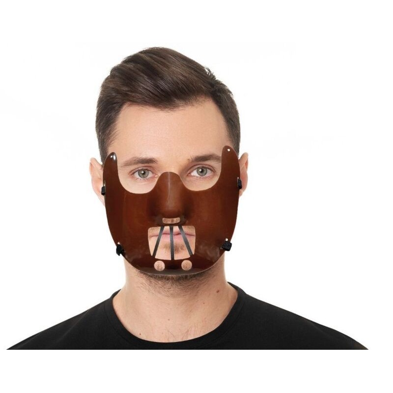 Mascara asesino psicopata hannibal lecter