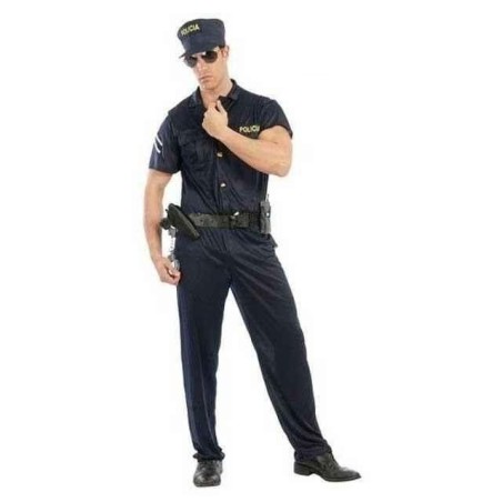 Disfraz policia agente nacional adulto tallas -El Informal