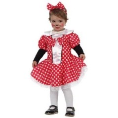 Disfraz ratita bebe niña minnie mouse 6 12 meses 8422259104872 10487AT