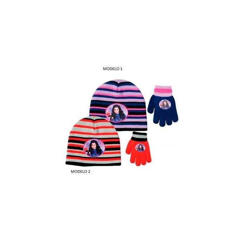 Gorro y guantes los descencientes evie modelo 1